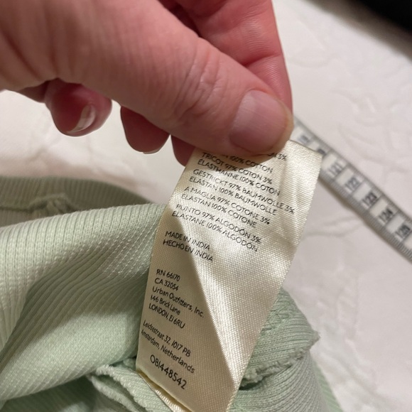 Anthropologie by Anthropologie NWT Ribbed Corset Tank L Large - Picture 7 of 9